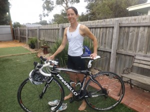 Mervin wins triathlon