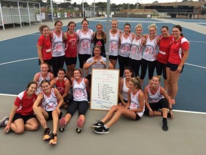 Grubber netballers back at work