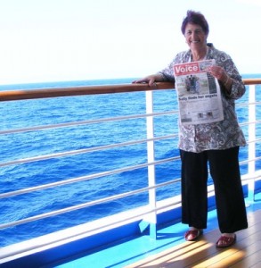 Voice on holiday in New Zealand
