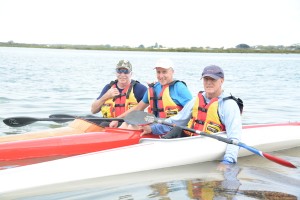 Paddlers dip in for medals
