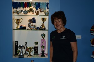 Lift off for Elaine in record attempt