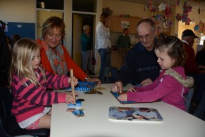 Grandparents share the joy