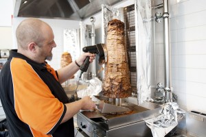 Kebab shop suffers the unkindest cut
