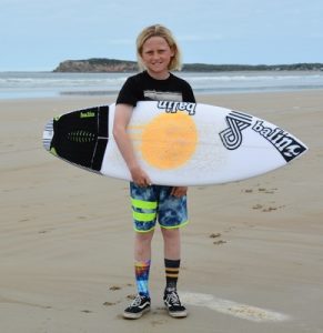 Charlie makes the cut for surfing adventure