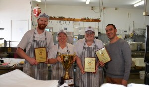 Our pie makers on gold-medal gravy train