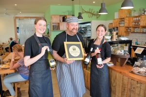 Cafe enjoys the golden touch