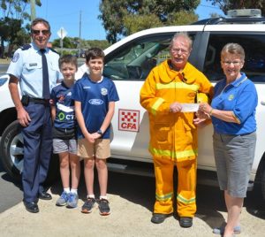 Wheel gold goes to CFA