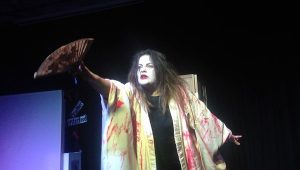 Katie crafts an awesome performance