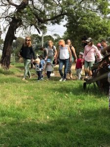 Paddock-to-plate playgroup