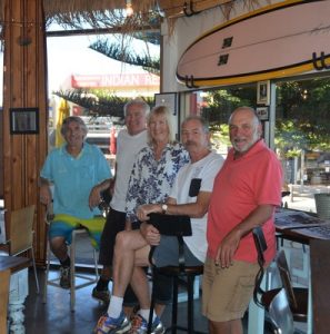 Catching up with old mates