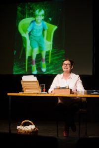 Hilarity with Hannie on stage