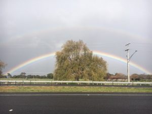 Somewhere … under the rainbow