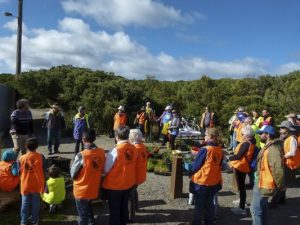 Coast warriors show they care