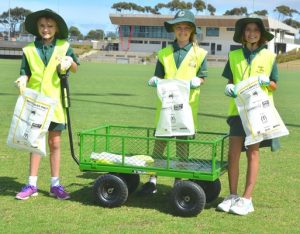 Students eager to help clean up