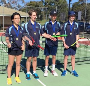 Tennis season rewards juniors