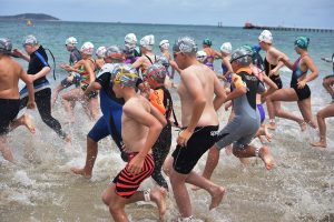 Grove swimmers excel in surf