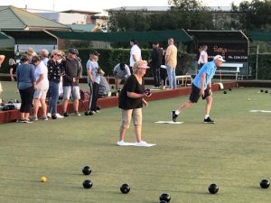 Badminton team excels at bowls