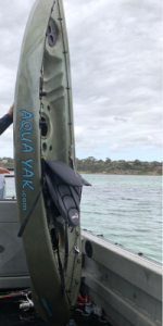 Kayak found without owner