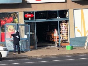 Three charged after ram raid burglary