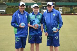 Bowls trio happy at Grove