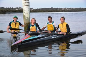 World class canoe locals
