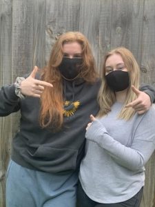 Masks mandatory, no visitors
