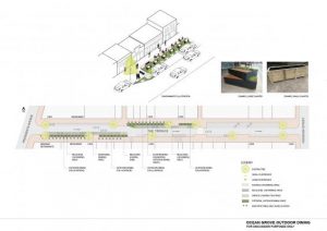Outdoor dining plans take shape