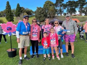 Walk a family affair
