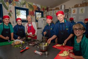 Junior chefs test their skill