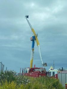 Children rescued after ride malfunction