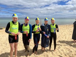 Local surf lifesavers in action