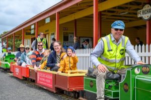 All aboard the mini railway these holidays