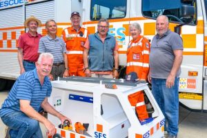 Local volunteers in it together