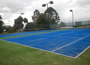 New change rooms for tennis club