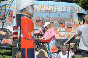 Star delights waterfront crowd