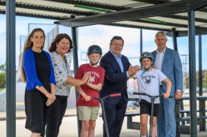 Skate park safety upgrade