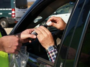 Driver returns staggering breath test