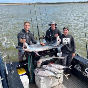 Tuna biting in strong numbers