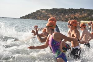 First timers flock to triathlon