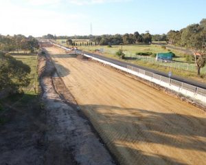 Major roadworks pushing ahead