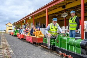Easter fun at the mini railway