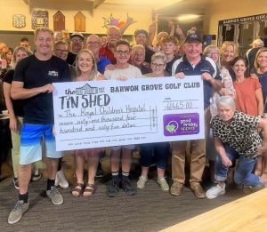 Tin Shed rakes in Good Friday donations