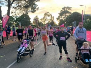 A sea of pink on Mother’s Day
