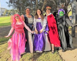 School holiday fun at the shed