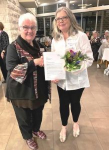 Helen receives MAD award