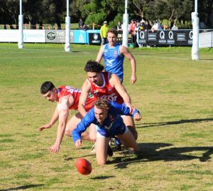 Heads prevail in tight contest