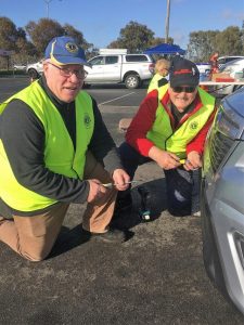 Drivers flock for safe plates