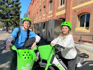 City gets year-long e-bike trial