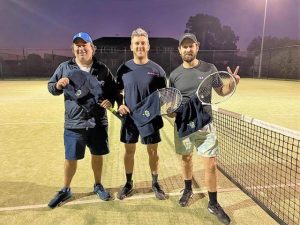 Premierships won and lost in local tennis