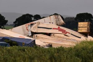 Freight train derailed near Inverleigh